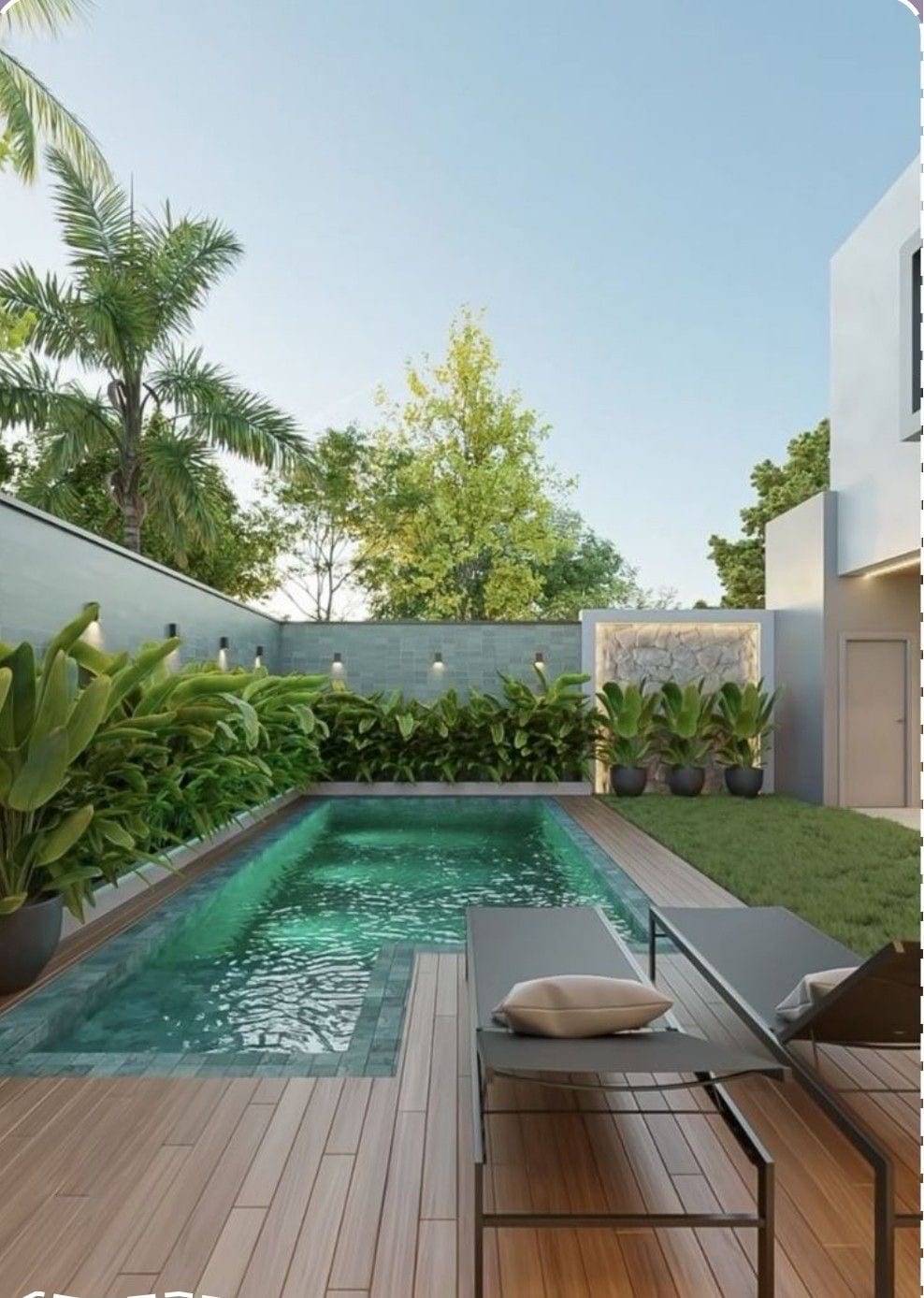 Palm Jumeirah Villa Pool Deck