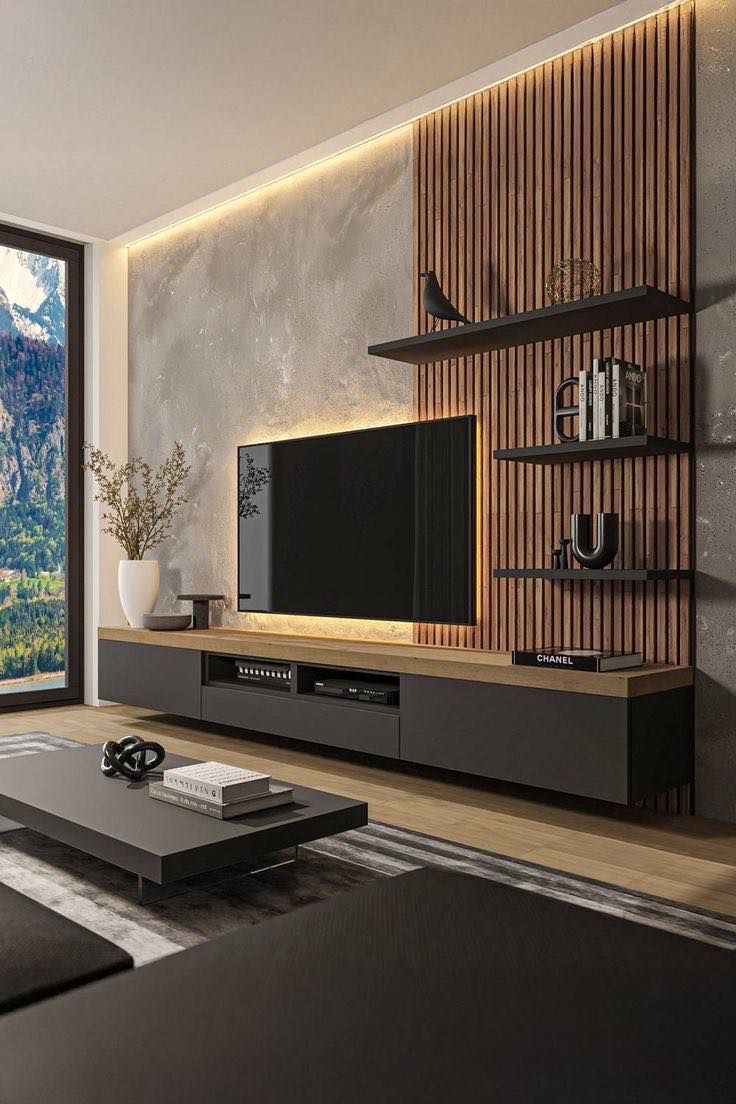 Living Room TV Wall Joinery