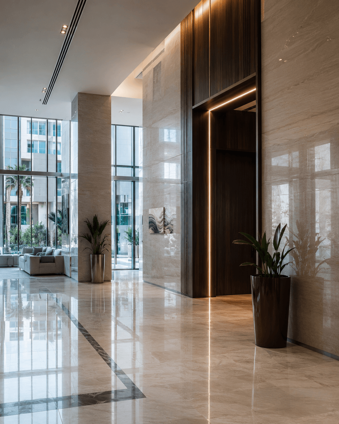Emirates Hills Entrance Upkeep
